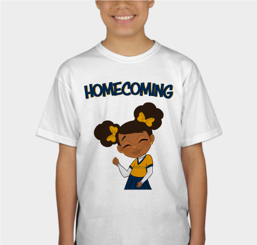 Girl's NCAT Homecoming T-shirt